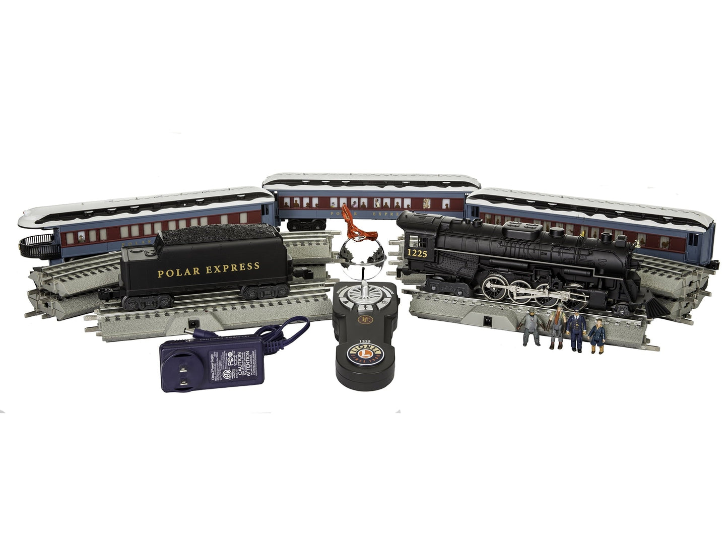 Lionel Polar Express Electric O Gauge Train Set with Remote and Bluetooth 5.0 Capability