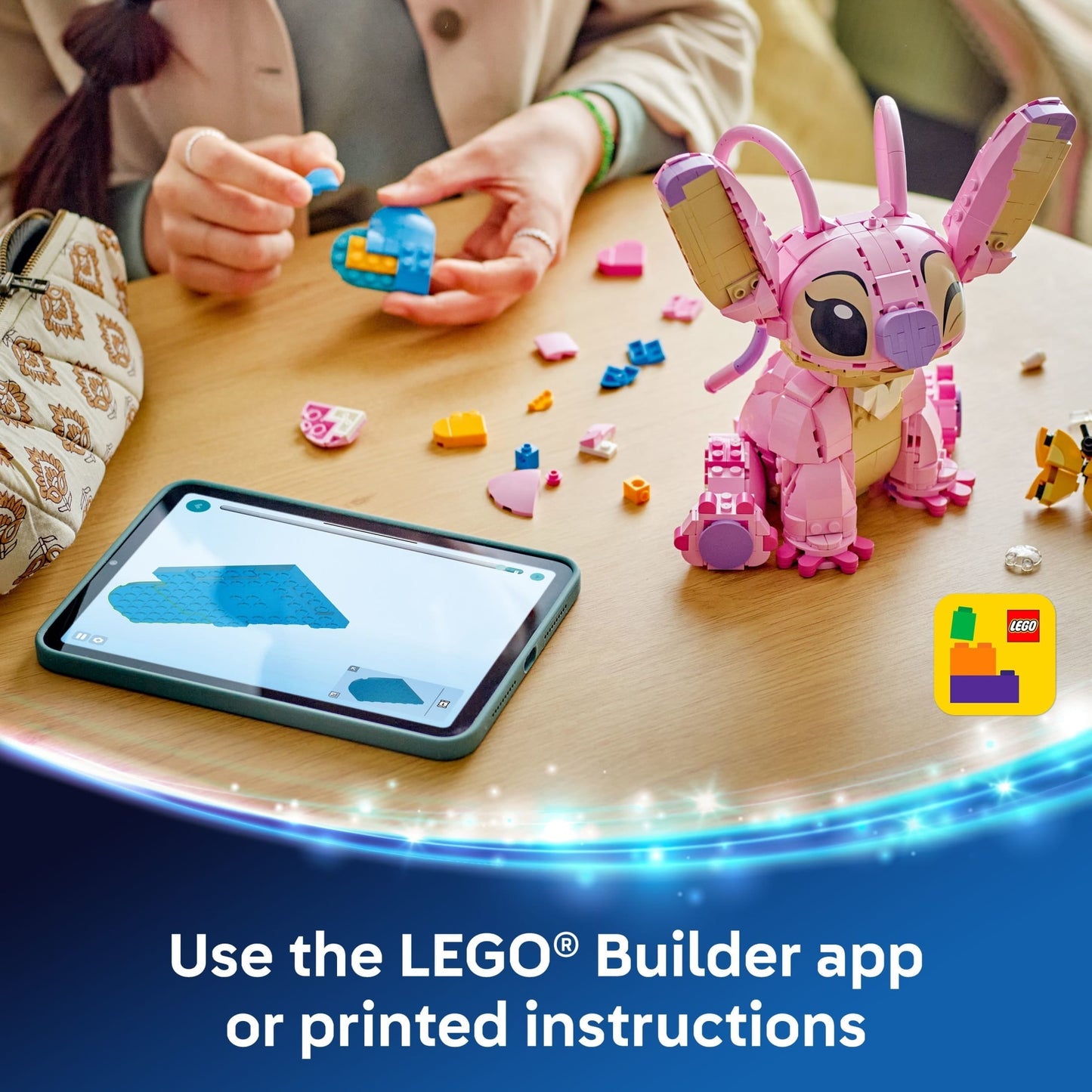 LEGO Disney Angel Lilo & Stitch Kids Toy - Room Decor and Building Set for Girls and Boys, Ages 9+ - Gift for Christmas - 43257