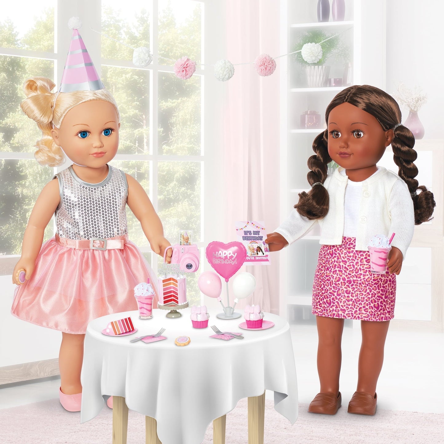 My Life As Birthday Playset with Balloons and Party Accessories
