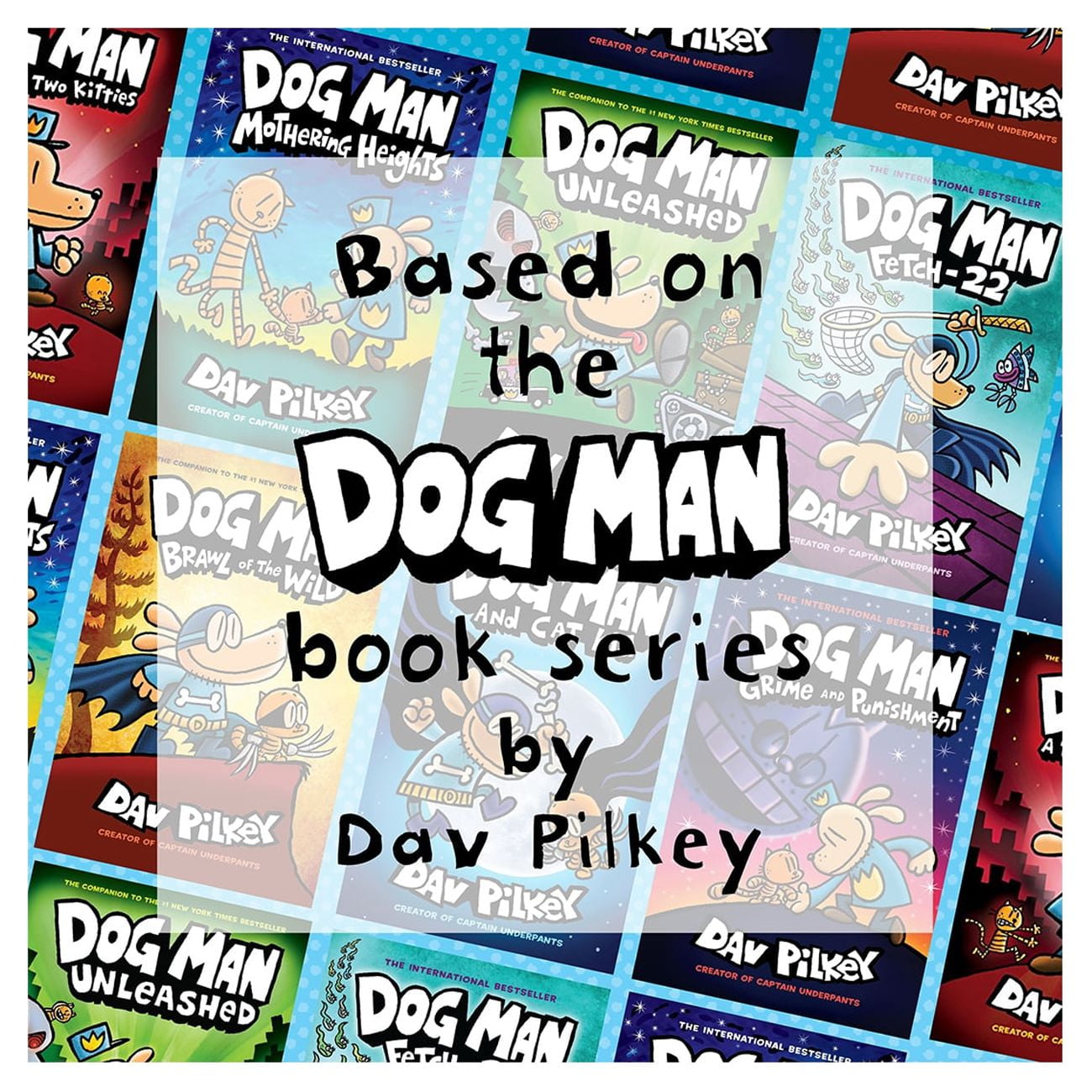 University Games | Dog Man Attack of The FLEAS Cooperative Board Game Based On The Popular Dog Man Book Series by DAV Pilkey for 2 to 6 Players Ages 6 and Up