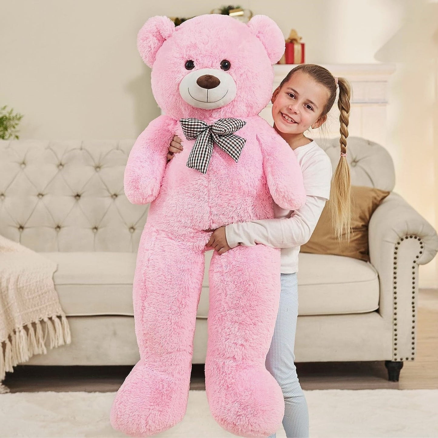 MaoGoLan Giant Teddy Bear 47" Giant Bear Stuffed Animals Plush Toy