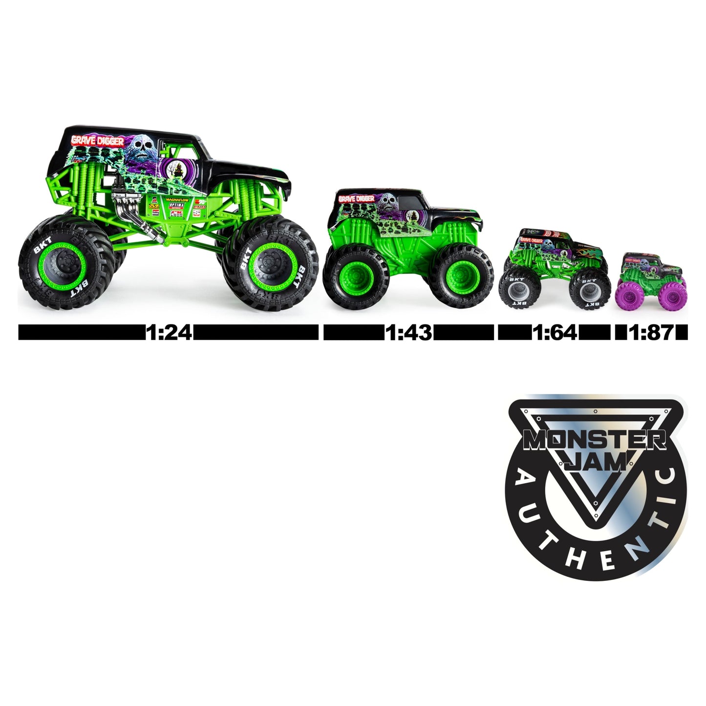 Monster Jam, Official Bakugan Dragonoid Monster Truck, Collector Die-Cast Vehicle, 1:24 Scale
