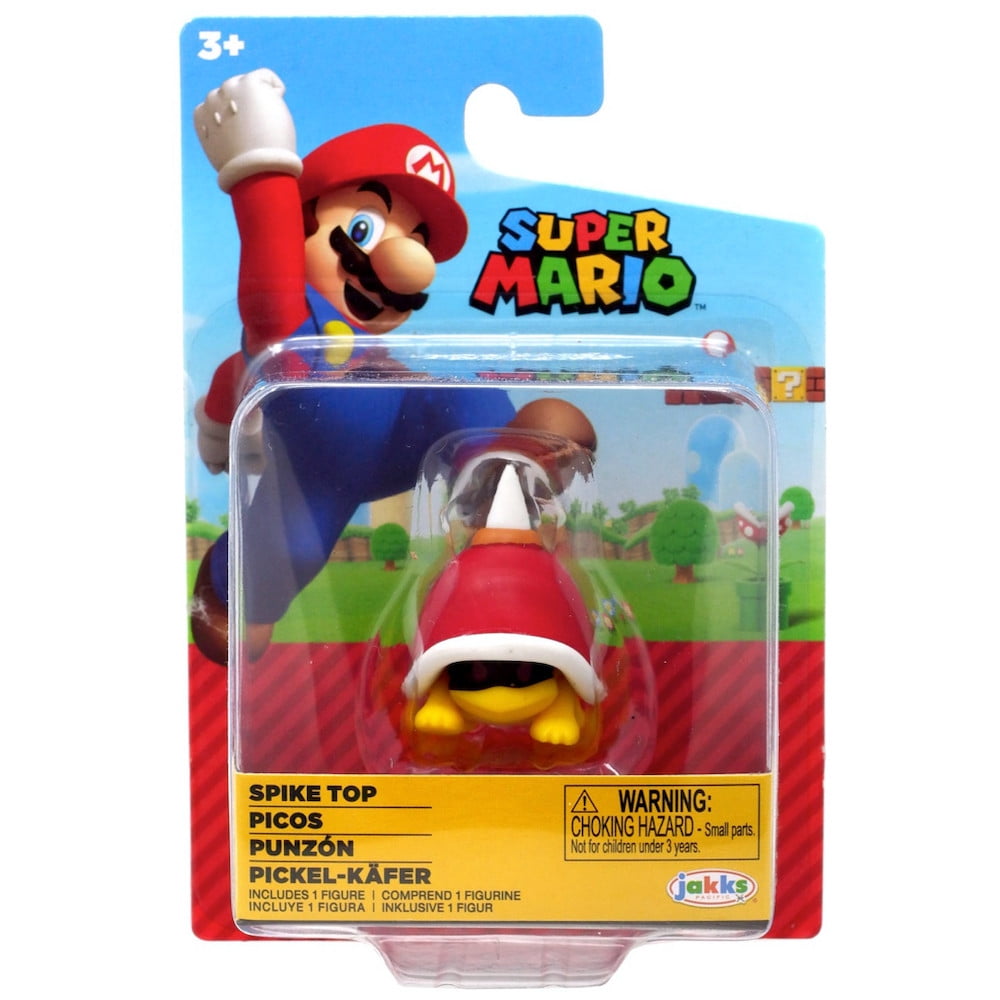 Super Mario Bros. World of Nintendo Super Mario Spike Top Action Figure