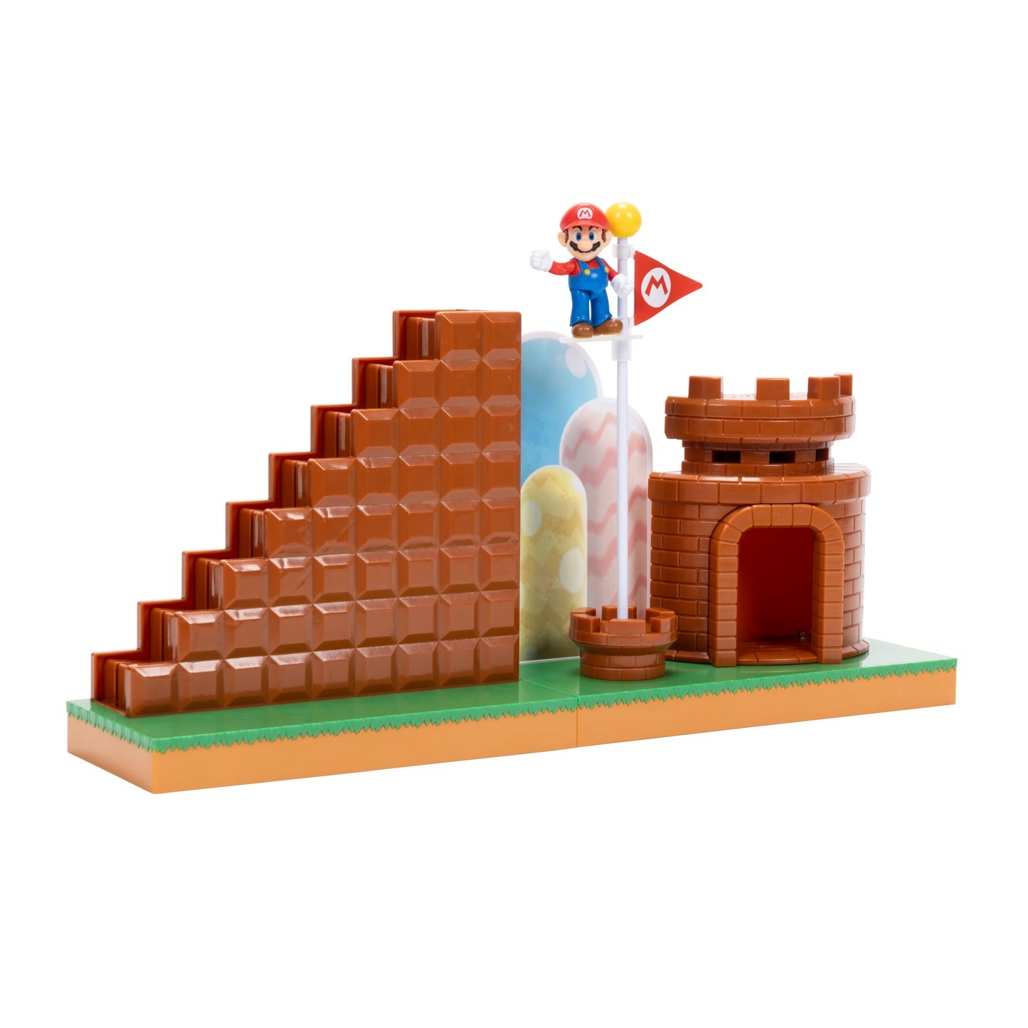Nintendo Super Course Complete Playset Includes 2.5 inch Mario Action Figure