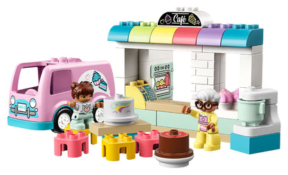 LEGO DUPLO Town Bakery 10928 Educational Building Toy for Kids Aged 2 and up (46 Pieces)