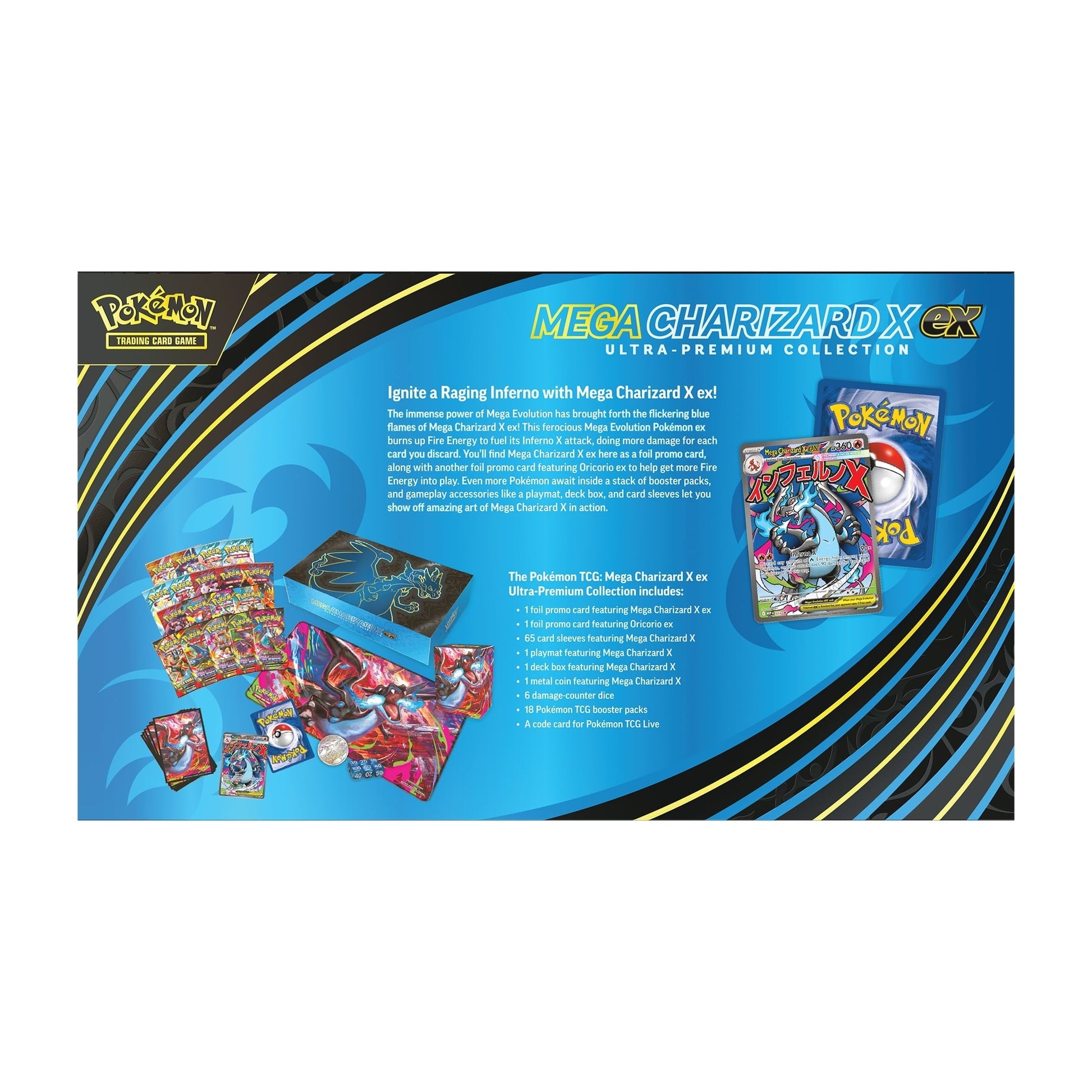 Pokemon Trading Card Games Charizard X Ex Ultra Premium Collection
