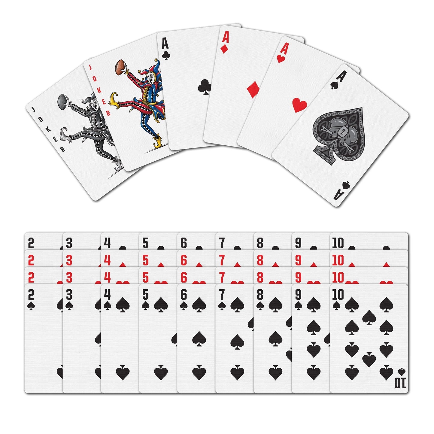 YouTheFan NCAA Arkansas Razorbacks Classic Series Playing Cards