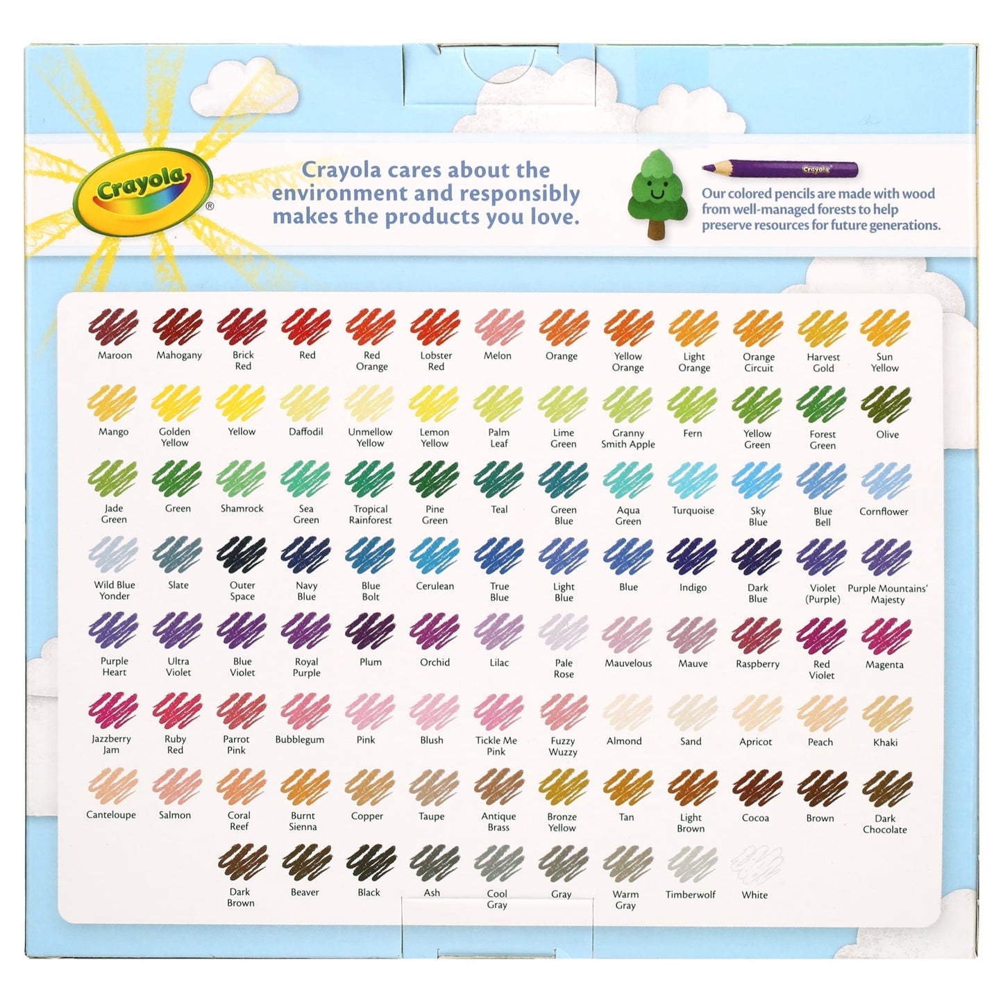 Crayola Colored Pencils, 100 Ct, School Supplies, Adult Coloring Pencils, Classroom Must Haves, Teacher Appreciation Gift