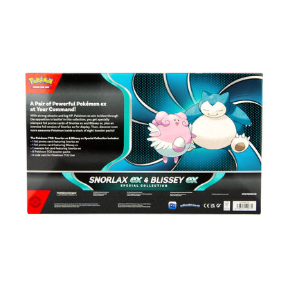 Pokemon Trading Card Game Snorlax ex and Blissey ex Special Collection Box