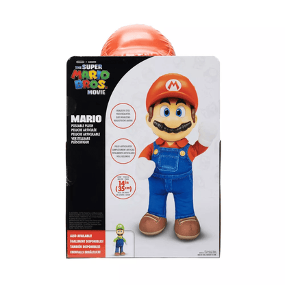 Nintendo The Super Mario Bros. Movie Mario Poseable Plush