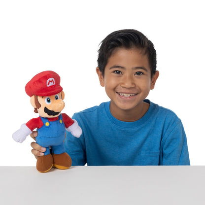 Nintendo Super Mario 9 inch Mario Plush Toy Figure (Selections May Vary)