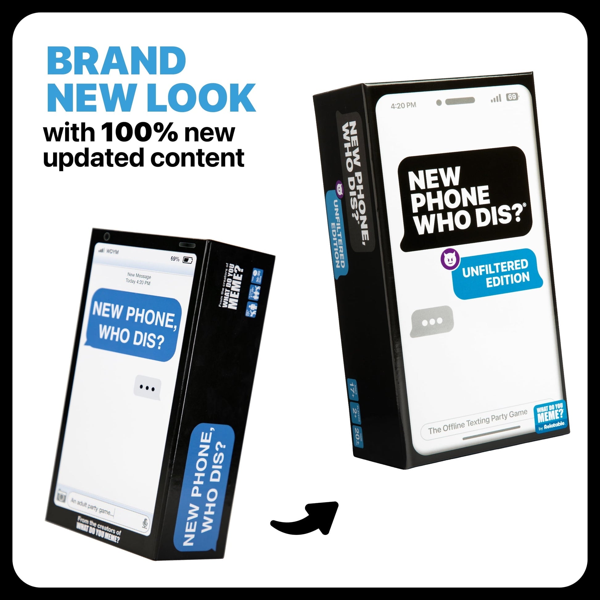 New Phone, Who Dis? The Offline Text Message Party Game, by What Do You Meme? A Great Stocking Stuffer