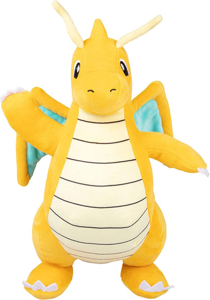Pokemon 12" Dragonite Plush- Officially Licensed- Generation 1 Dratini & Dragonair Evolution- Quality Soft Stuffed Animal Toy - Add to Your Collection - Christmas Gift for Kids, Boys, Girls Fans - 2+