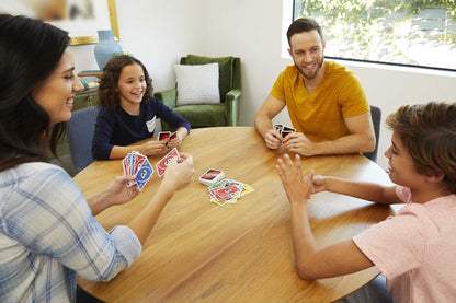 UNO Card Game for Family Night 50th Anniversary Edition, Match Color and Numbers