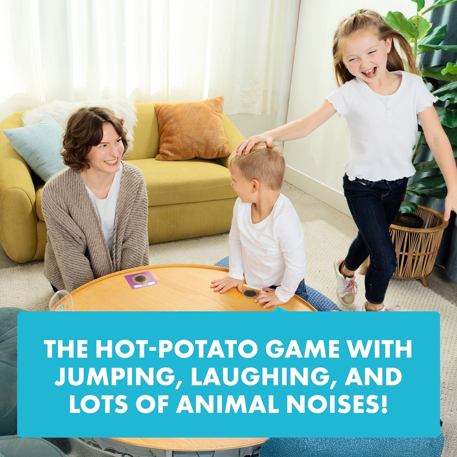 Exploding Kittens Hurry Up Chicken Butt 2-6 Players - Ages 4+ - 2 Minutes to Play - Hot Potato Style Card Game -Creative Kids Game, Perfect for Family Night Fun
