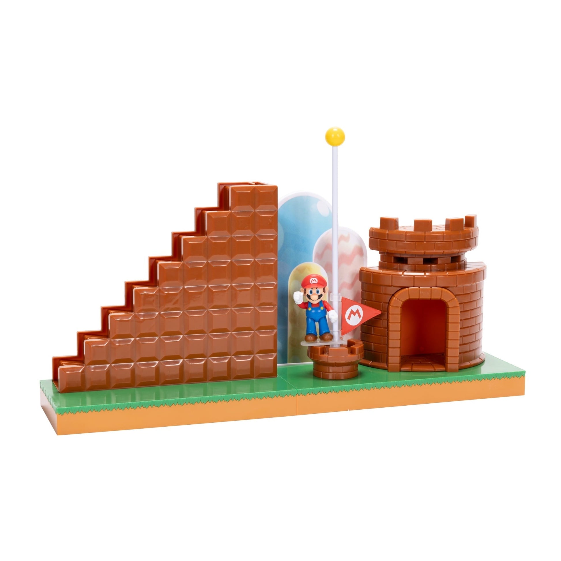 Nintendo Super Course Complete Playset Includes 2.5 inch Mario Action Figure