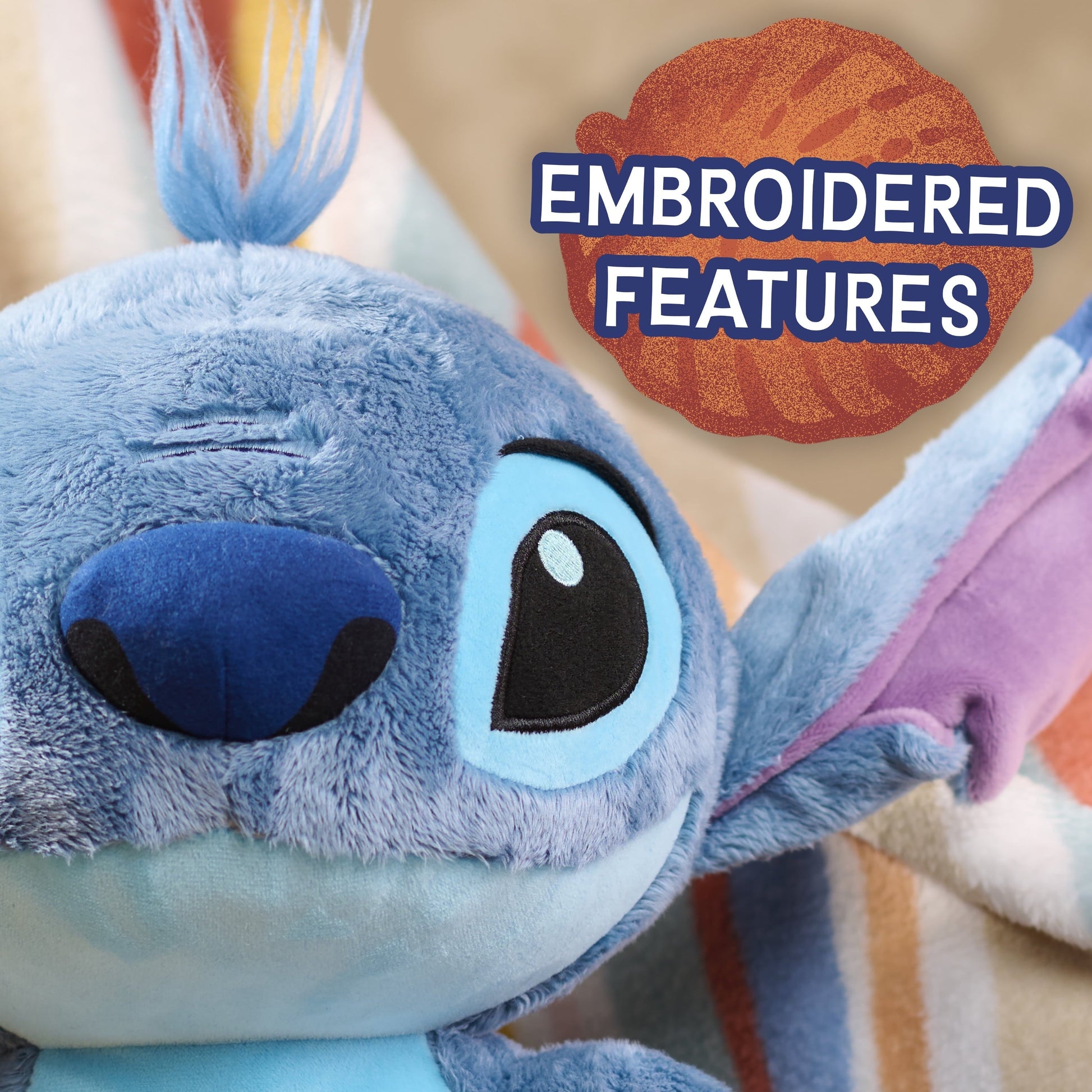 Disney Stitch Plush Toy, 14 in, Ages 2 and up