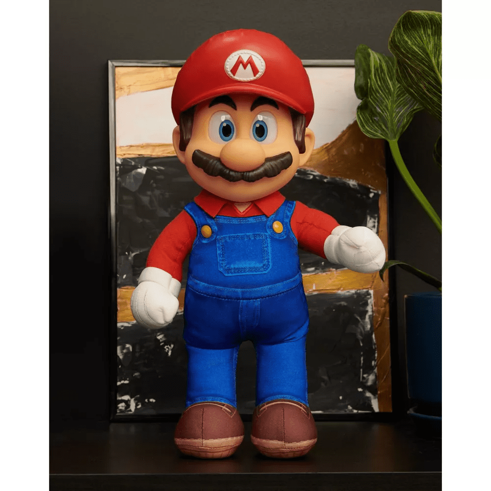 Nintendo The Super Mario Bros. Movie Mario Poseable Plush