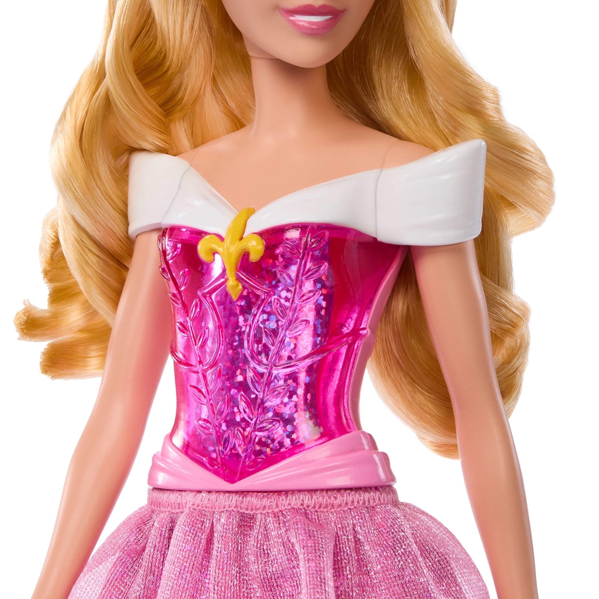 Disney Princess Aurora 11 inch Fashion Doll with Blonde Hair, Purple Eyes & Tiara Accessory