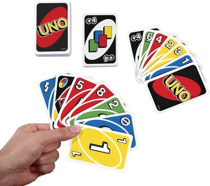 UNO Card Game for Family Night 50th Anniversary Edition, Match Color and Numbers
