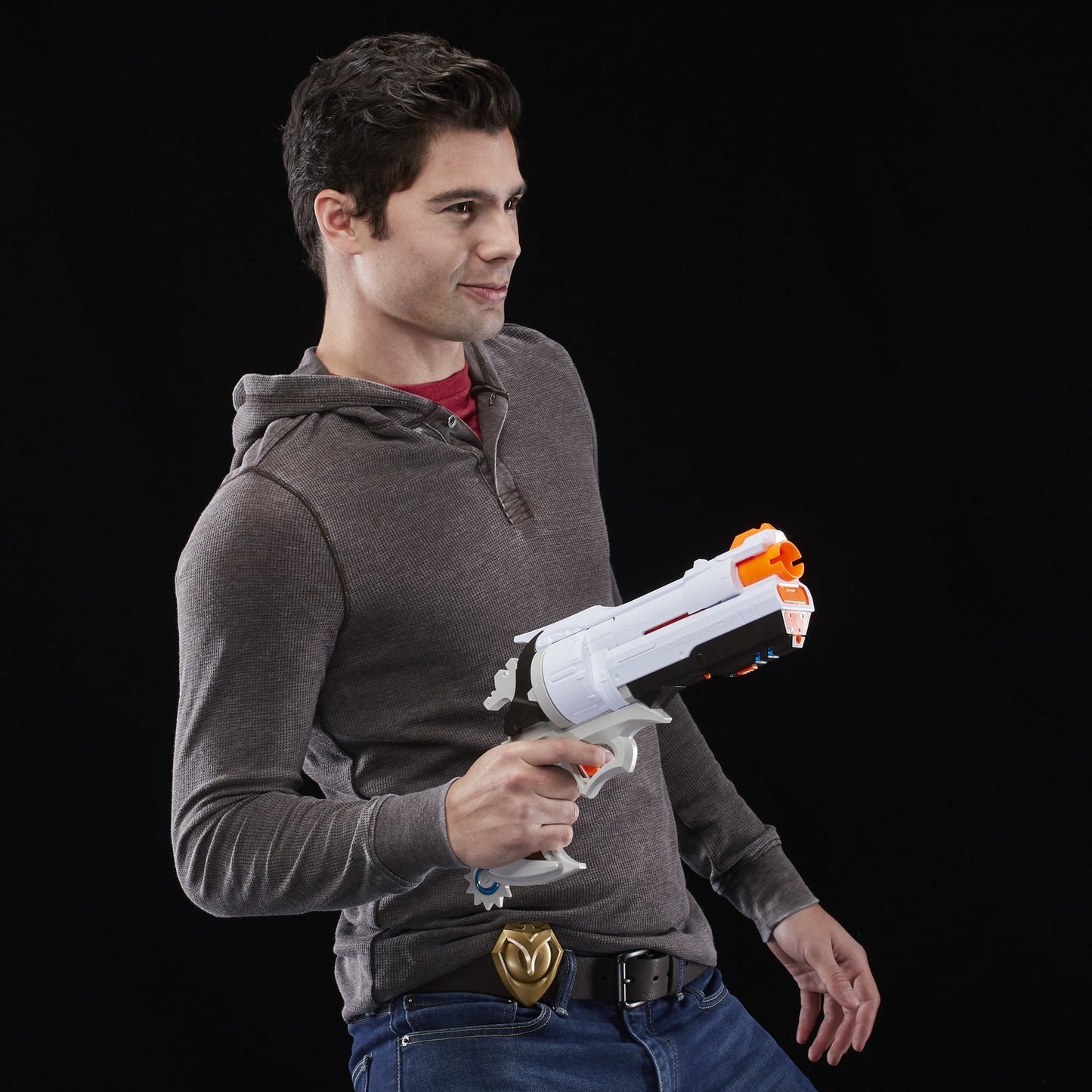Nerf Rival Overwatch McCree Blaster with Die Cast Badge & 6 Rival Rounds