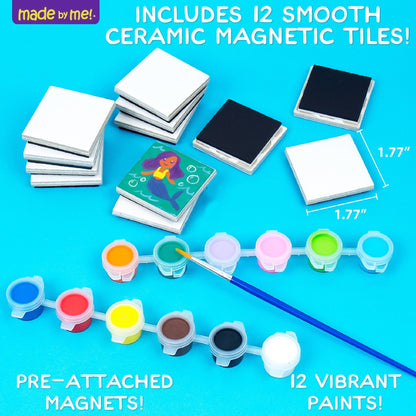 Made By Me Paint Your Own Magnetic Tile Art