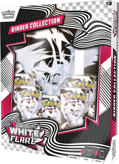Pokemon Trading Card Games Scarlet & Violet 10.5 White Flare Binder Collection Box