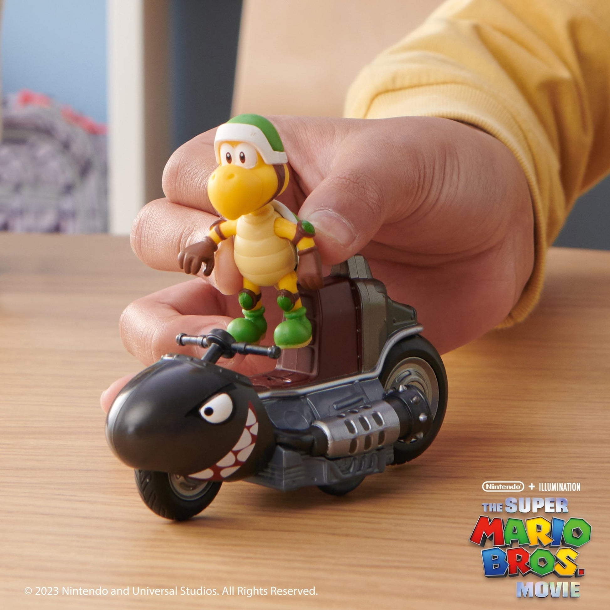 Super Mario Bros Movie Koopa Troopa Action Figure, 2.5"