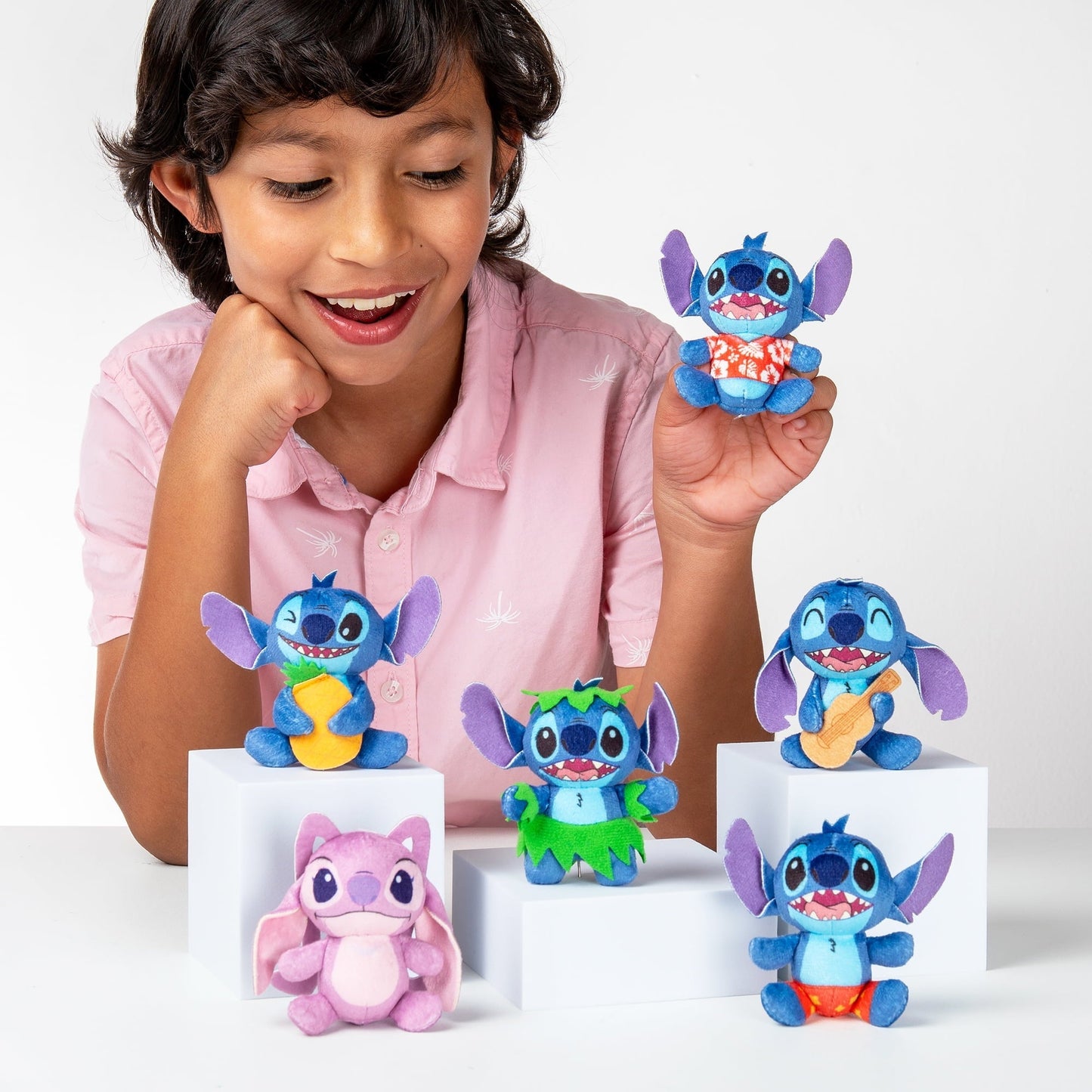 (2 pack) Micro Teenies Disney Stitch Plush Toys Assortment, Great for Ages 3 and up, Styles May Vary, 1 Piece