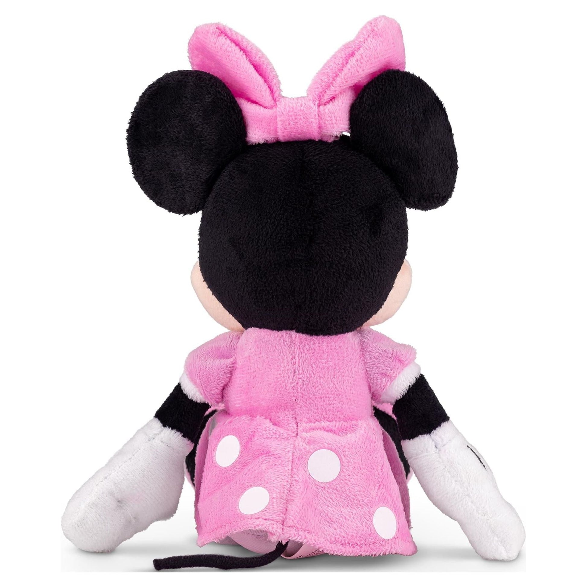 Disney Minnie Mouse Plush Doll 11" Pink Dress Stuffed Toy Girls