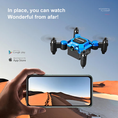 HNH 4K Mini Foldable Drone for Kids, Drone with Camera, RC Drone with Altitude Hold 3D Flips and Headless Mode Easy to Fly
