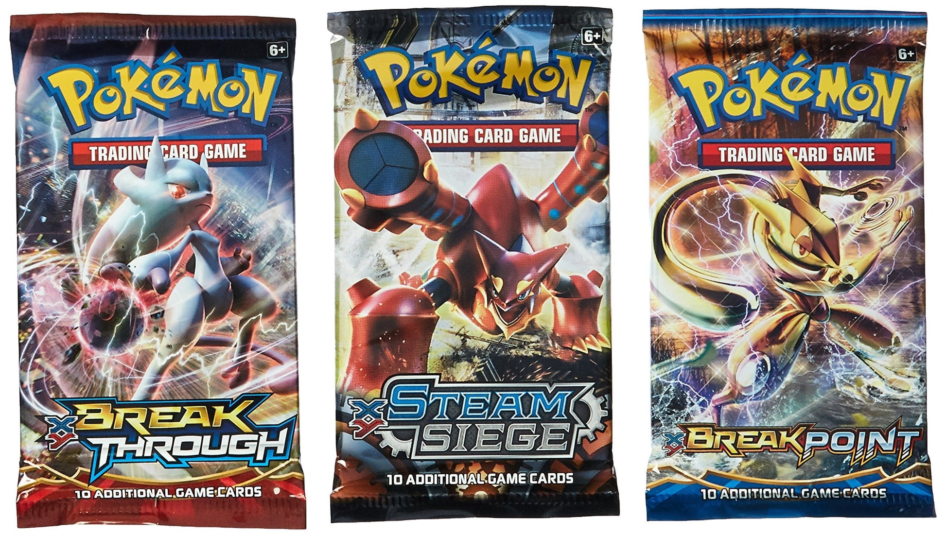 Pokemon 3 BOOSTER PACK LOT (3 RANDOM OFFICIAL POKEMON PACKS)