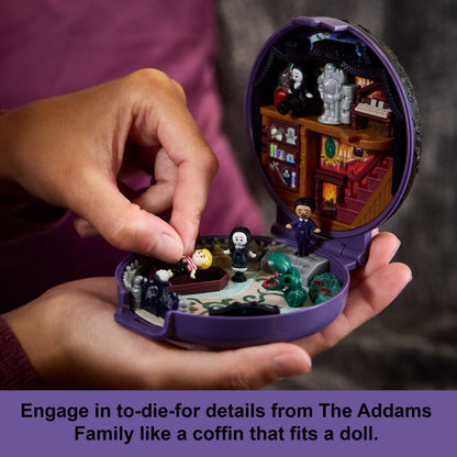 Polly Pocket Collector The Addams Family Compact, Special Edition Dolls and Playset