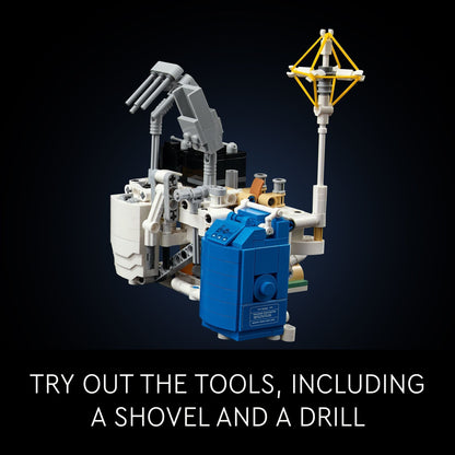 LEGO Technic NASA Apollo Lunar Roving Vehicle – LRV, Space Rover NASA Model for Adults, Buildable Space Set with Details, Collectible Outer Space Gift for Science Fans, 42182
