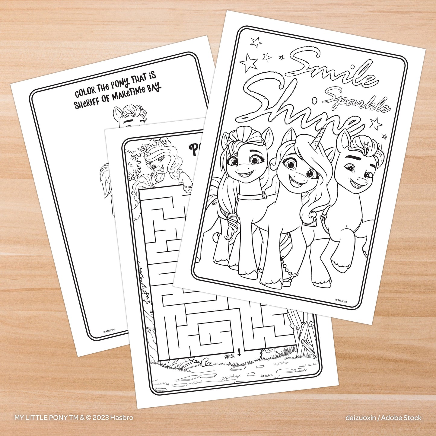 My Little Pony Jumbo Coloring Book, 64 Pages by Bendon ISBN: 09781690256519