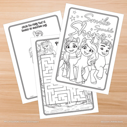 My Little Pony Jumbo Coloring Book, 64 Pages by Bendon ISBN: 09781690256519