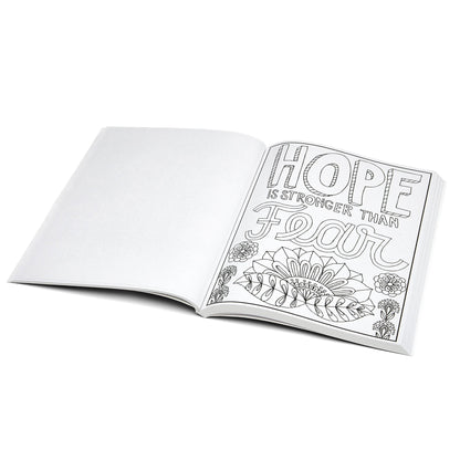 Cra-Z-Art: Timeless Creations, Words of Wonder New Adult Coloring Book, 64 Pages