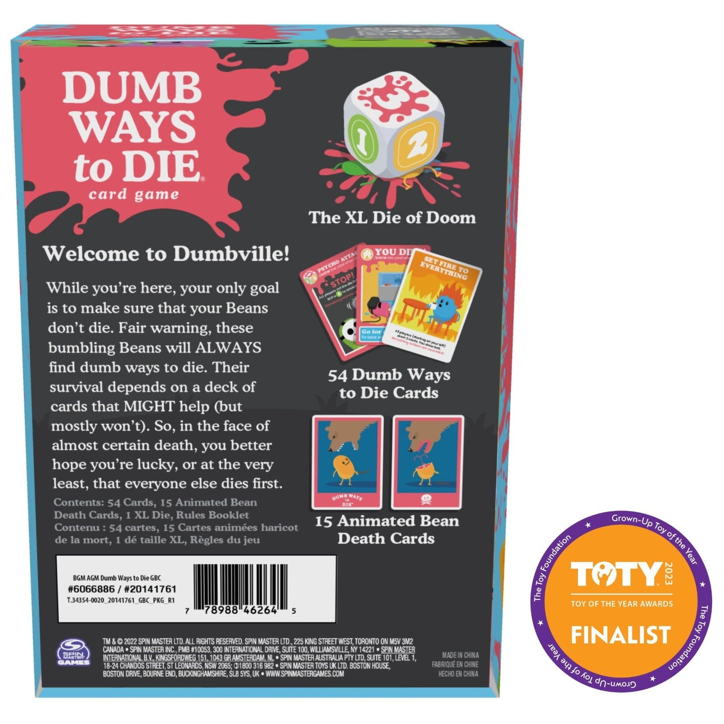 Dumb Ways to Die Card Game Based on the Viral Video for Ages 12+