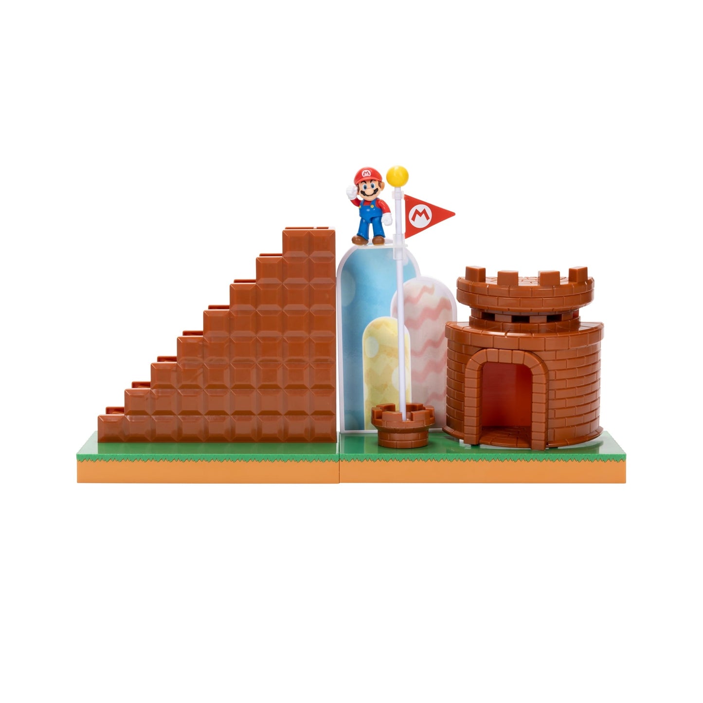 Nintendo Super Course Complete Playset Includes 2.5 inch Mario Action Figure