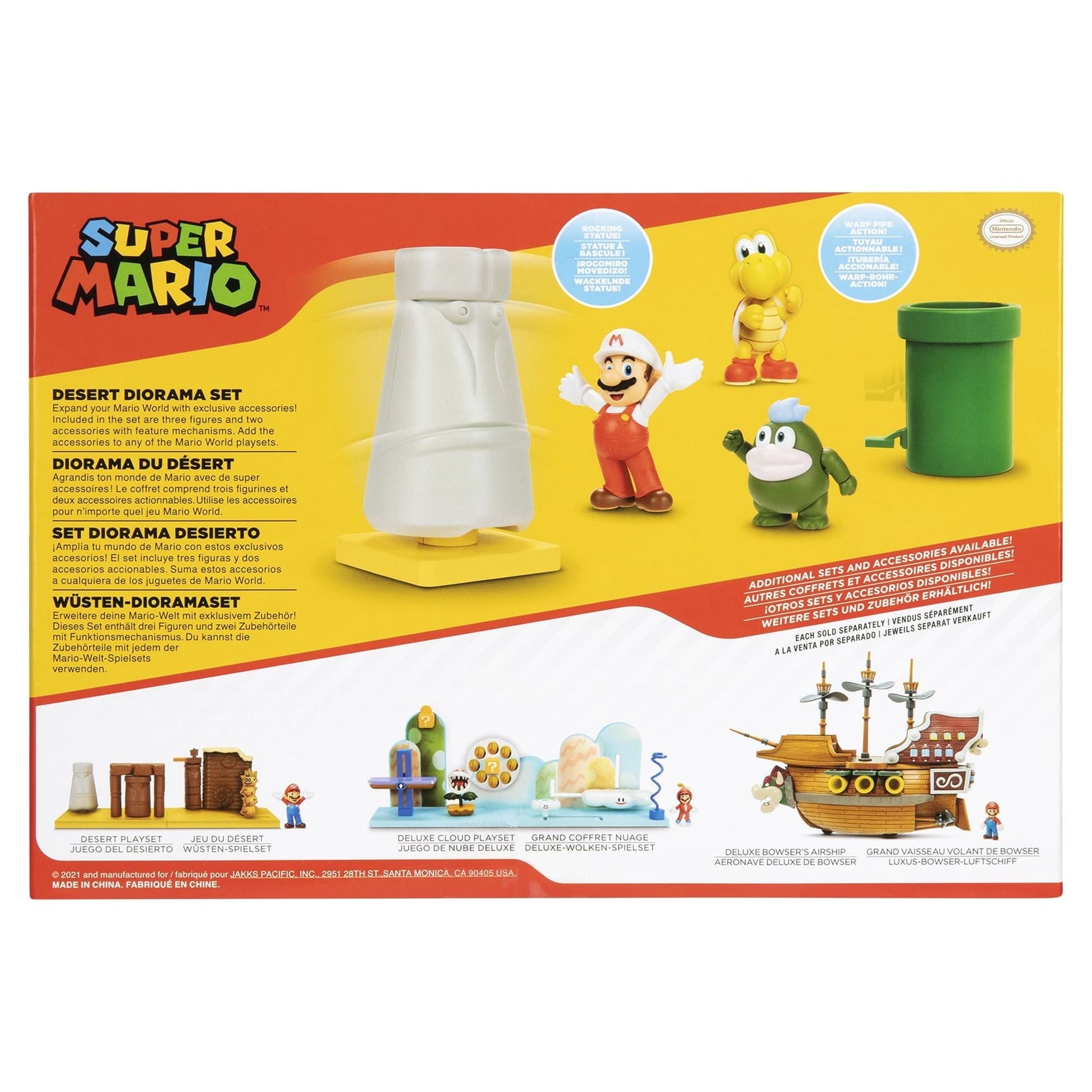 World of Nintendo Super Mario Desert Diorama Set