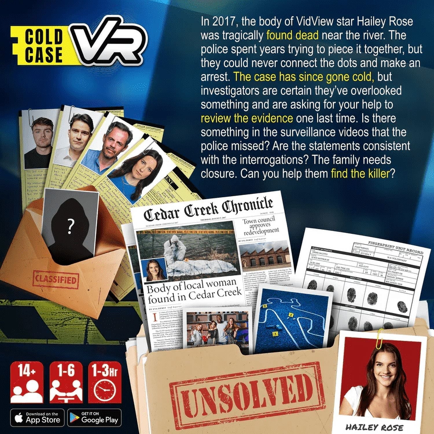 Abacus Brands Cold Case VR - The Case of The Fatal Follower