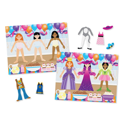 Melissa & Doug Reusable Sticker Pad: Dress-Up - 165+ Reusable Stickers