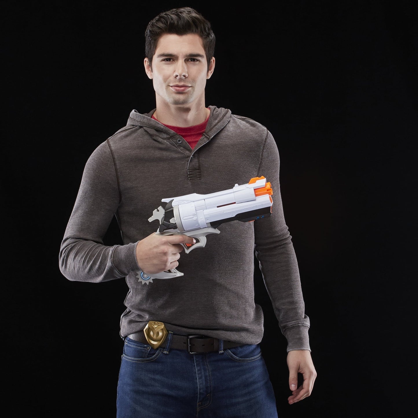 Nerf Rival Overwatch McCree Blaster with Die Cast Badge & 6 Rival Rounds