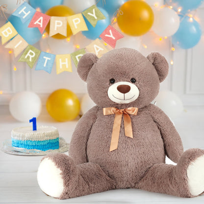 MaoGoLan 52" Big Teddy Bear Giant Stuffed Animal Plush Soft Stuffed Bear Toys