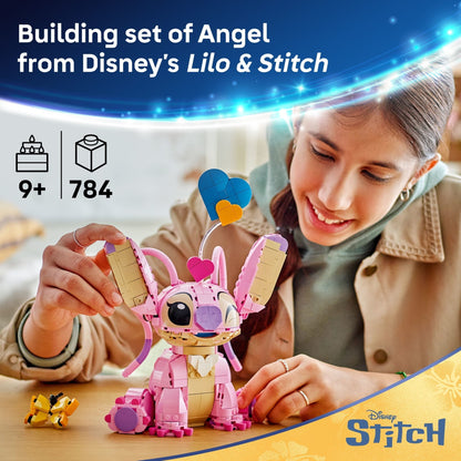 LEGO Disney Angel Lilo & Stitch Kids Toy - Room Decor and Building Set for Girls and Boys, Ages 9+ - Gift for Christmas - 43257