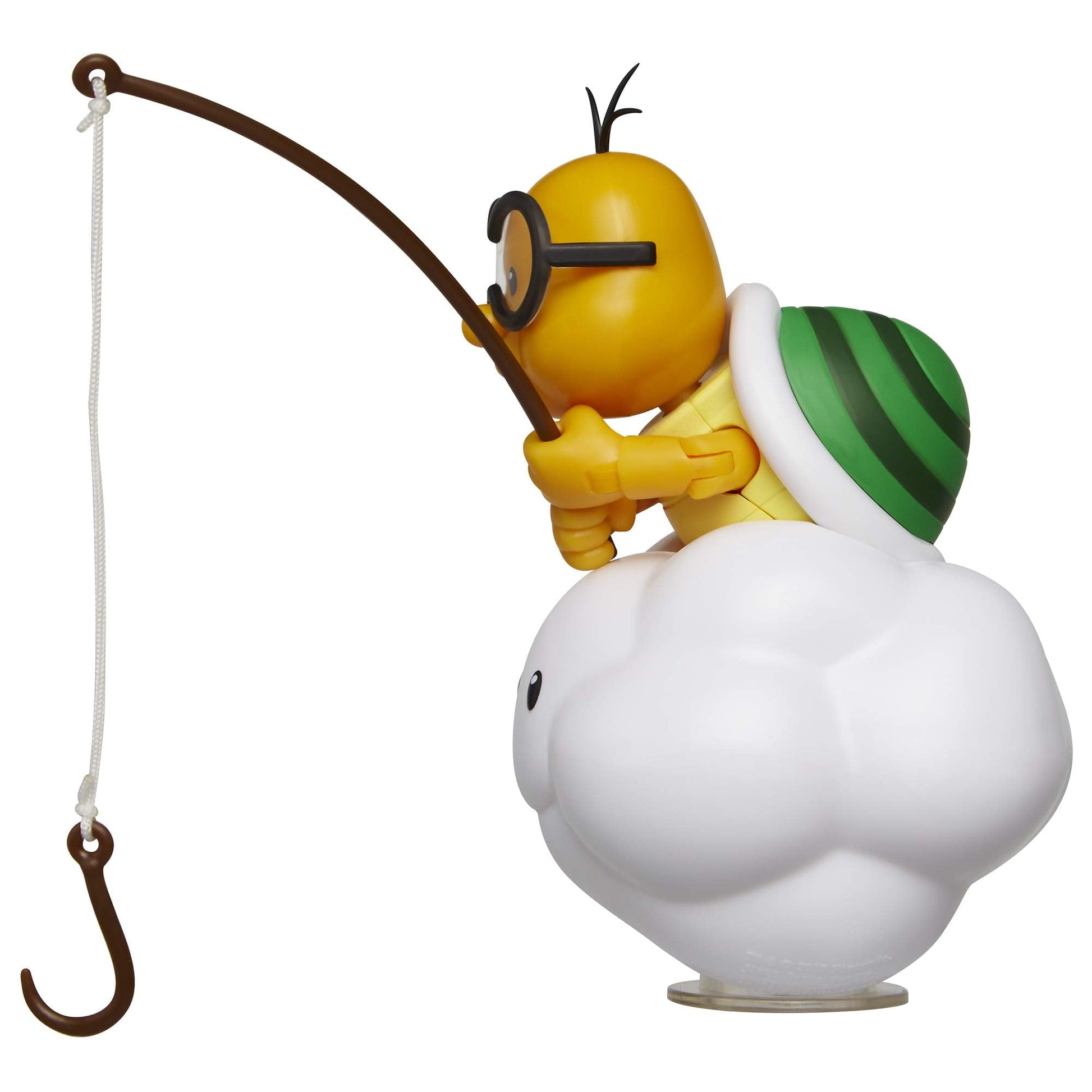 Nintendo Super Mario Lakitu 4 Articulated Figure with Fishing Pole