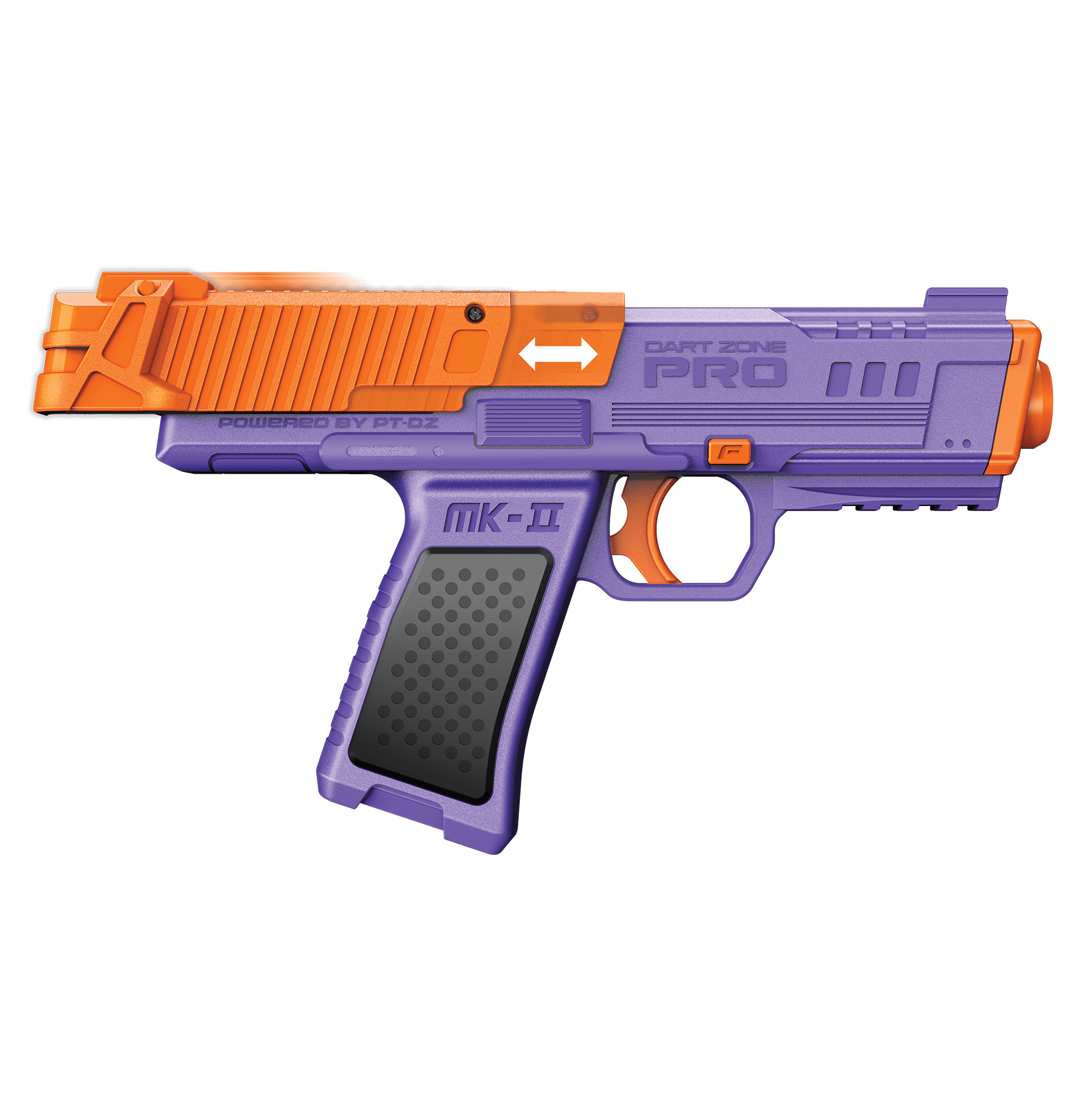 Dart Zone Pro-Series MK-2 Foam Blaster for Adults, Teens - Soft Bullet Blaster Ages 14+ with 12 Nitroshot+ Half Length Darts and 2 Speed loaders - 14+