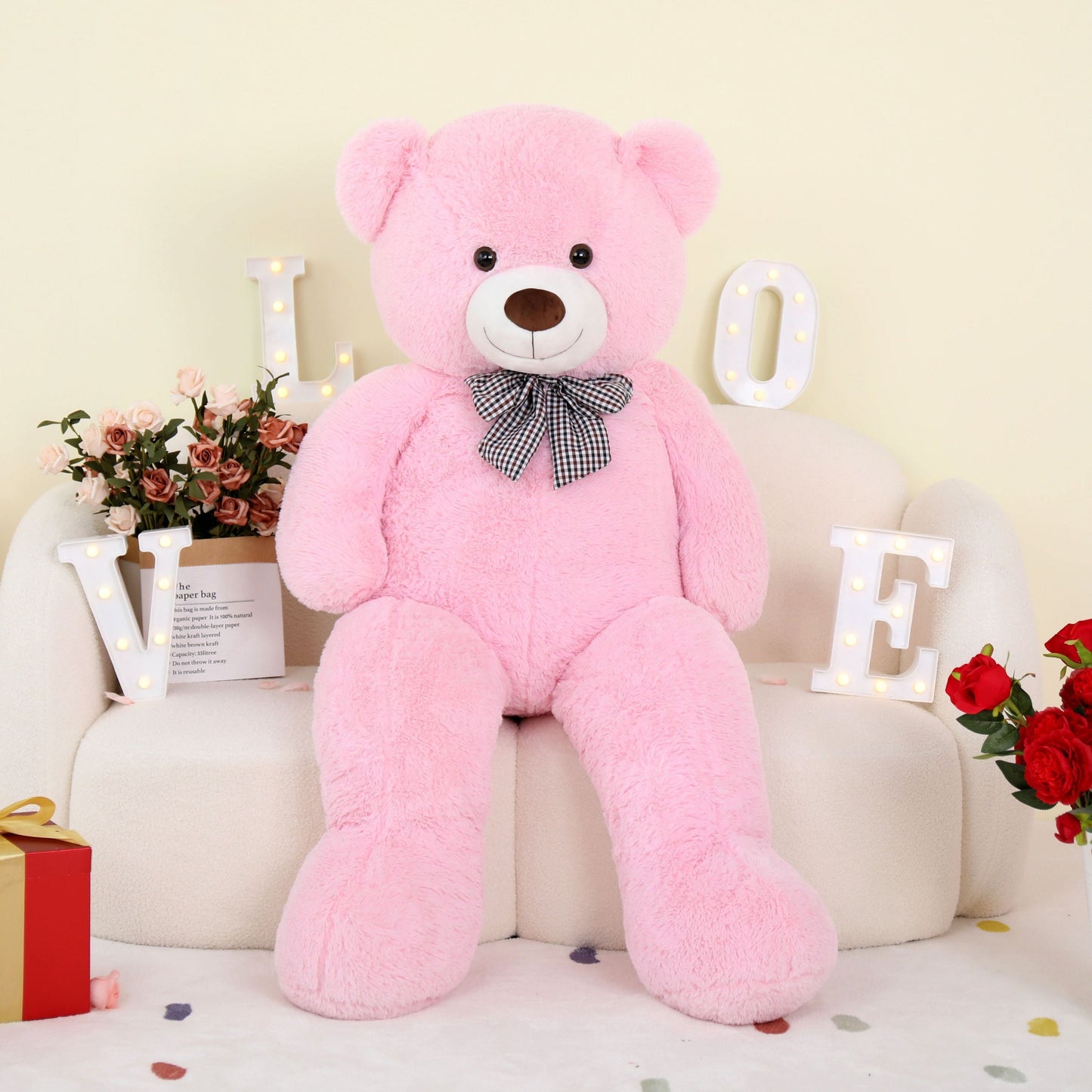 MaoGoLan Giant Teddy Bear 47" Giant Bear Stuffed Animals Plush Toy