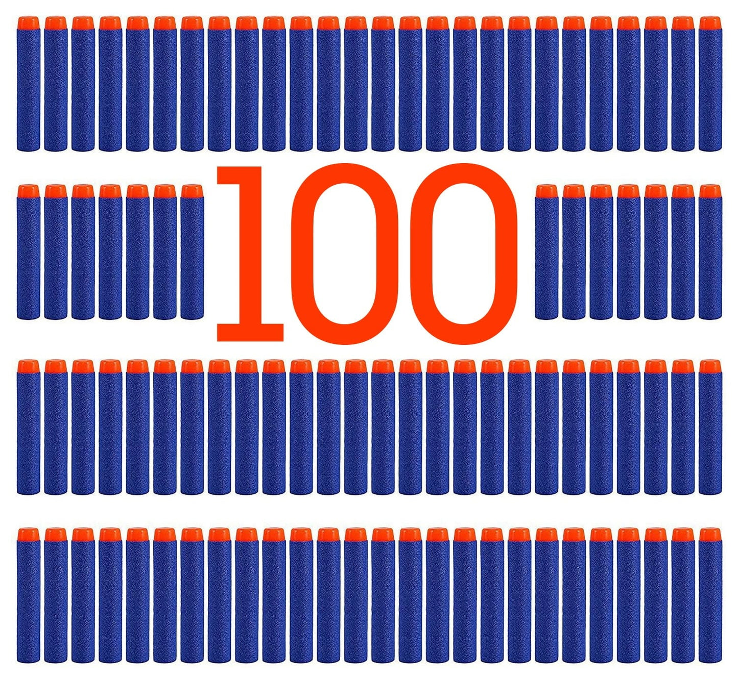 56 Store Darts 100PCS Refill Pack for Nerf N-Strike Elite Blasters