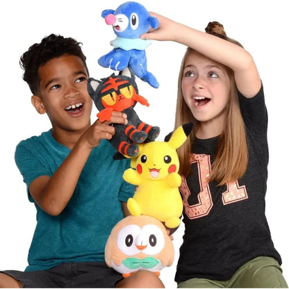 Pokemon 8" Mystery Blind Box 3-Pack Plush - Receive 3 Assorted Random Styles Including Limited Edition Silver Pokemon - Officially Licensed - Surprise Stuffed Animal Toy - Gift for Kids, Boys, Girls